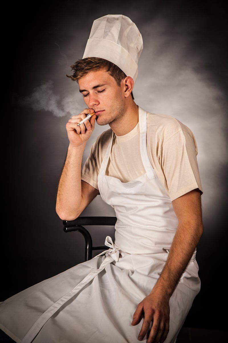Chef in the kitchen